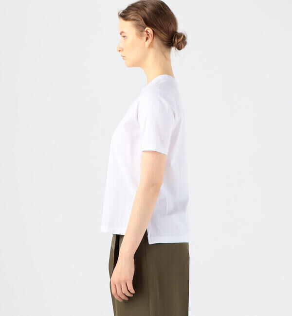 TOMORROWLAND collection「スーピマコットンジャージー クルーネックプルオーバー」|Tシャツ・カットソー|