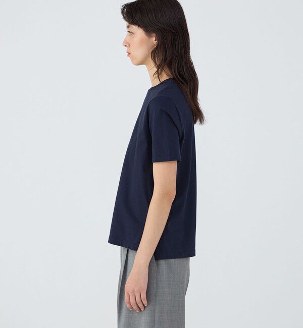 TOMORROWLAND collection「スーピマコットンジャージー クルーネックプルオーバー」|Tシャツ・カットソー|