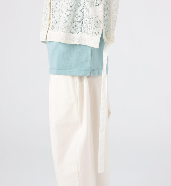 TOMORROWLAND GOODS「Khadi and Co MILLAK コットン ノースリーブブラウス」|シャツ・ブラウス|