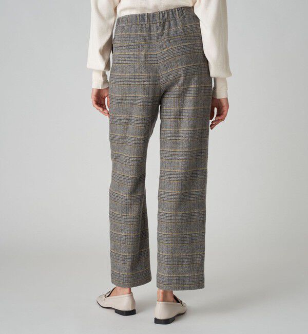 MACPHEE「エコテックウールストレッチ イージーストレートパンツ」|その他|