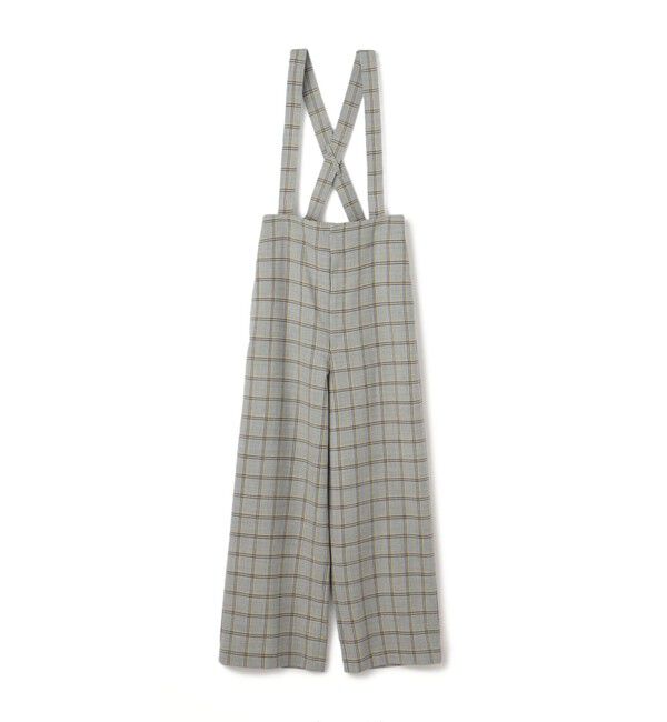GALERIE VIE「スポンジウール サスペンダーパンツ」|その他|16 グレー系