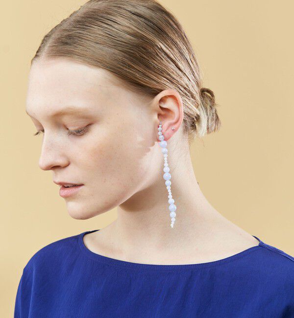 TOMORROWLAND GOODS「mussels and muscles GLYZINIA 片耳ピアス」|ピアス|