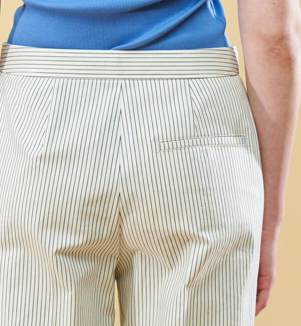 DES PRES「ドライコットンギャバジン ストレートパンツ」|スラックス|