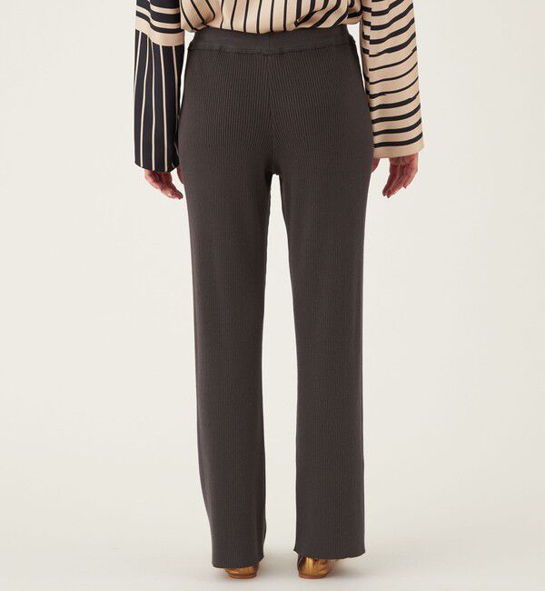 GALERIE VIE「コットンウールリブ イージーパンツ」|その他|