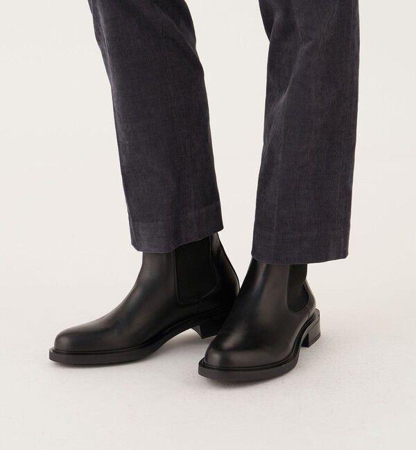 DES PRES「コットンレーヨンベルベット シガレットパンツ」|チノ|