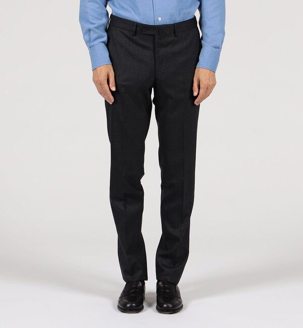 TOMORROWLAND MENS「Super120'sストレッチウールツイル スリムスラックス」|スラックス|