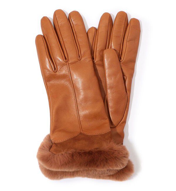 TOMORROWLAND GOODS「GALA GLOVES グローブ」|手袋|45 キャメル
