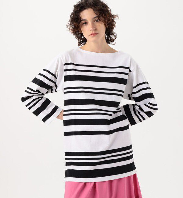 TOMORROWLAND BUYING WEAR「LE MINOR PICASO NAVAL ボーダーカットソー」|Tシャツ・カットソー|