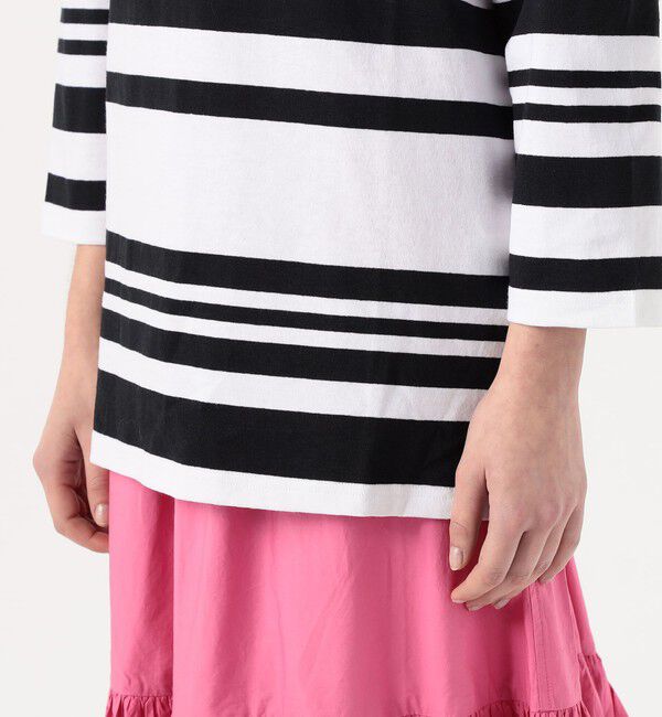 TOMORROWLAND BUYING WEAR「LE MINOR PICASO NAVAL ボーダーカットソー」|Tシャツ・カットソー|