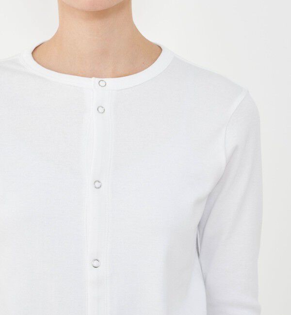 GALERIE VIE「ソフトジャージーリブ クルーネックカーディガン」|カーディガン|