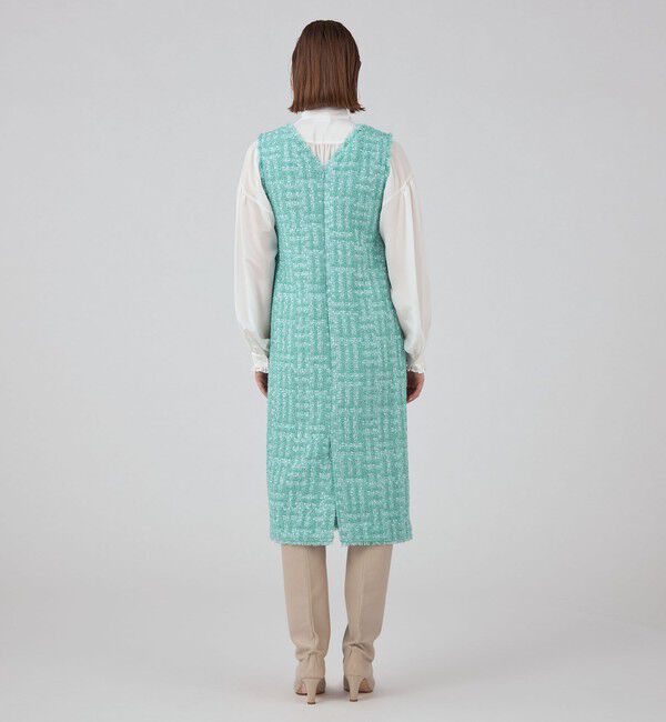 Ballsey「Jade vine Vネックワンピース」|ワンピース|