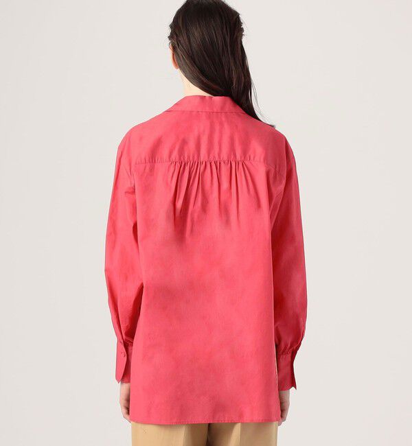 MACPHEE「コーマローン オープンカラーシャツ」|シャツ・ブラウス|