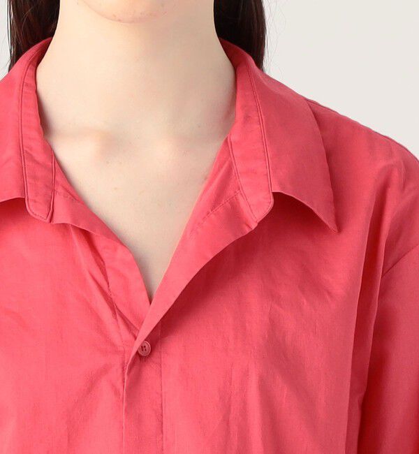 MACPHEE「コーマローン オープンカラーシャツ」|シャツ・ブラウス|