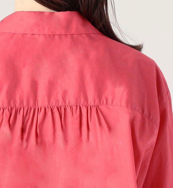 MACPHEE「コーマローン オープンカラーシャツ」|シャツ・ブラウス|