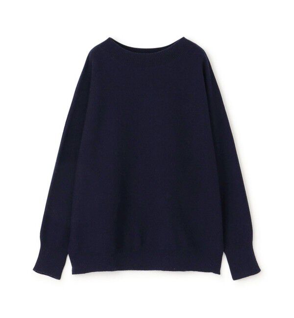 GALERIE VIE「ラムズウール ボートネックプルオーバー」|ニット・セーター|69 ネイビー