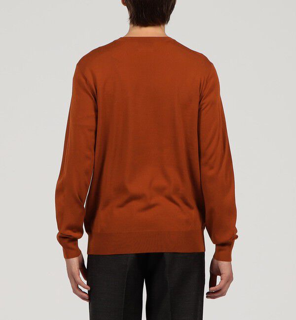 TOMORROWLAND MENS「TOMORROWLAND tricot スーパーファインメリノウール クルーネックプルオーバー」|ニット・セーター|