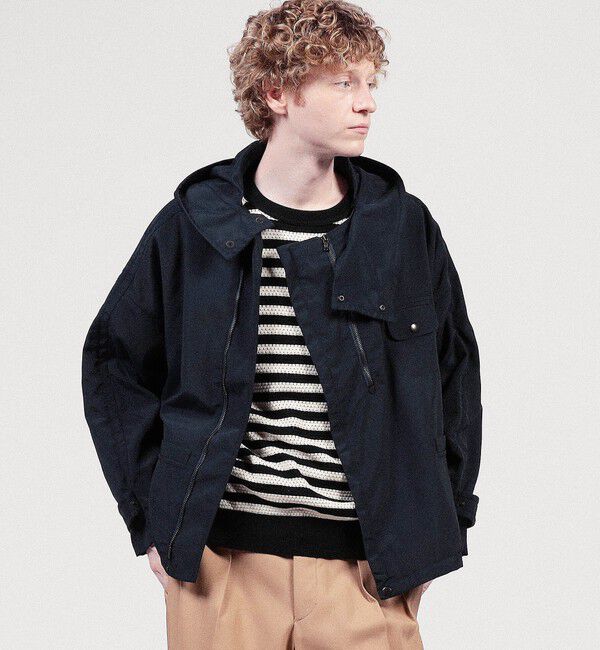 TOMORROWLAND MENS「ナイロンオックス スタンドブルゾン」|ブルゾン・スタジャン|
