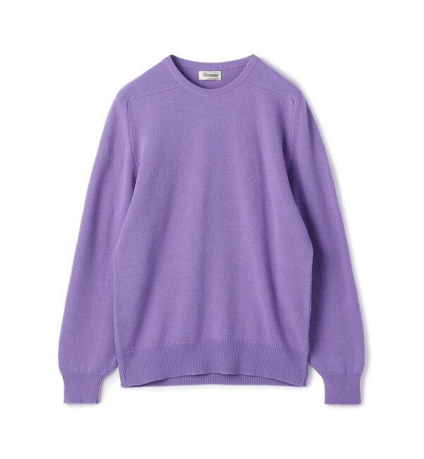 TOMORROWLAND BUYING WEAR「Glenmac クルーネックプルオーバー」|ニット・セーター|75 パープル