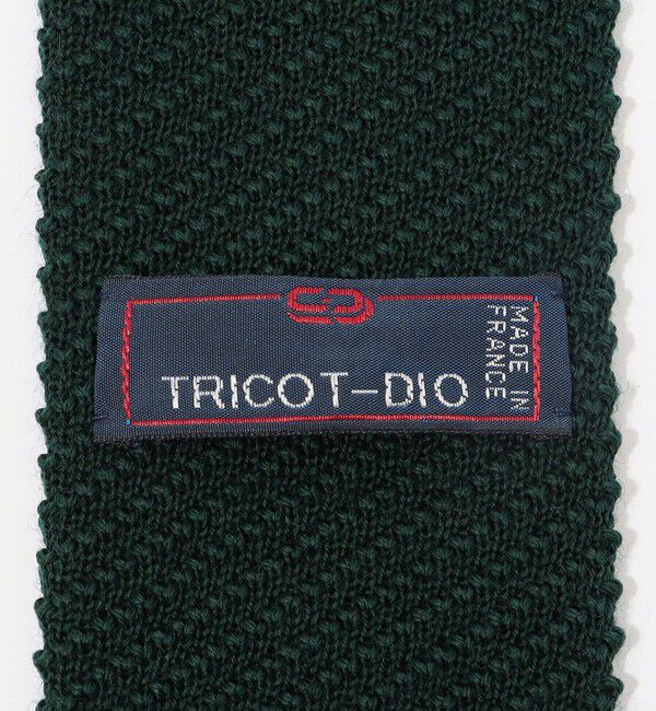TOMORROWLAND GOODS「TRICOT-DIO ウール ニットタイ」|ネクタイ・蝶ネクタイ|