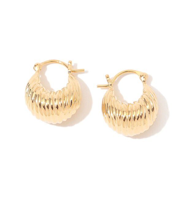 TOMORROWLAND GOODS「RAGBAG ゴールド フープピアス」|ピアス|91 ゴールド