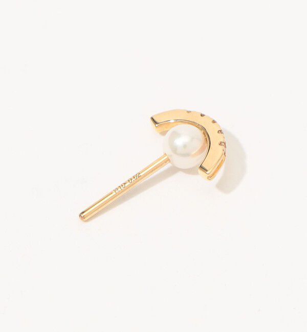 TOMORROWLAND GOODS「【別注】Hirotaka ダイヤモンド パール 片耳ピアス」|ピアス|