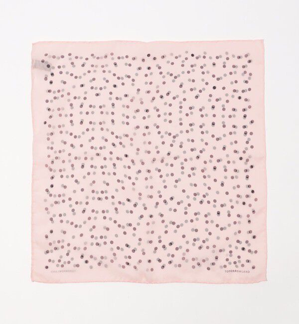 TOMORROWLAND GOODS「TOMORROWLAND MADE IN ITALY シルク ランダムドット スカーフ」|バンダナ・スカーフ|