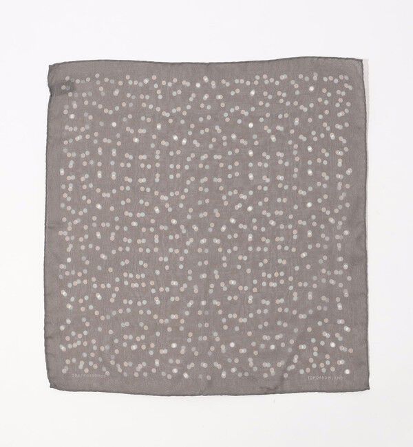 TOMORROWLAND GOODS「TOMORROWLAND MADE IN ITALY シルク ランダムドット スカーフ」|バンダナ・スカーフ|