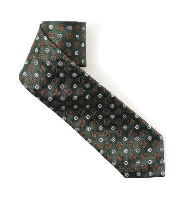 TOMORROWLAND GOODS「STEFANO BIGI シルクジャガード 小紋柄ネクタイ」|ネクタイ・蝶ネクタイ|