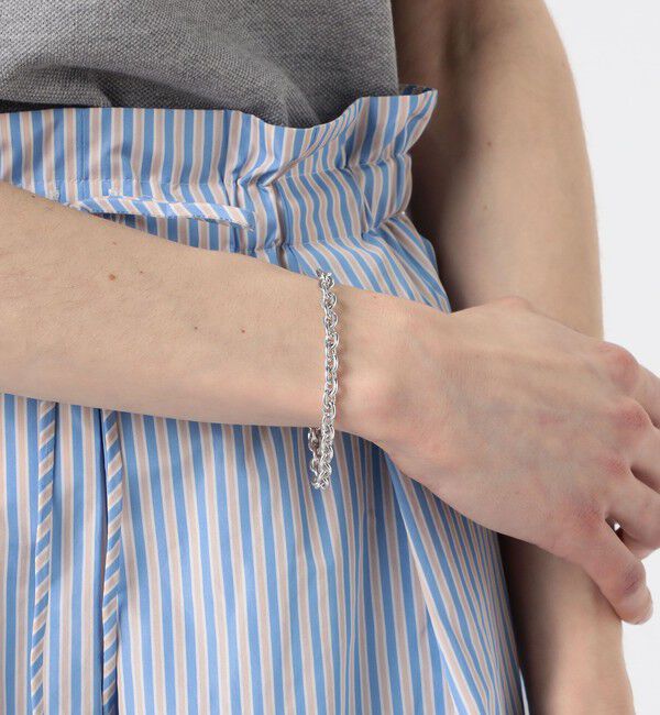 TOMORROWLAND GOODS「【別注】PHILIPPE AUDIBERT シルバーチェーン ブレスレット」|ブレスレット・バングル|