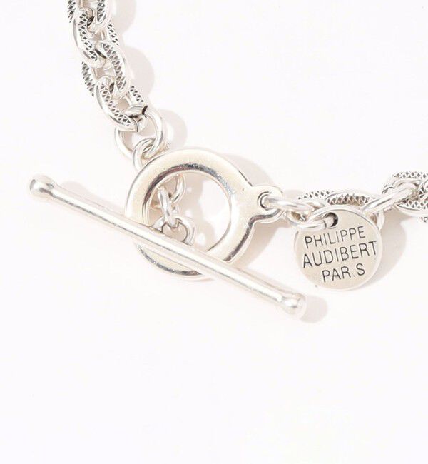 TOMORROWLAND GOODS「【別注】PHILIPPE AUDIBERT シルバーチェーン ブレスレット」|ブレスレット・バングル|