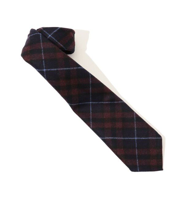 TOMORROWLAND GOODS「TOMORROWLAND MADE IN ITALY ウール チェック ネクタイ」|ネクタイ・蝶ネクタイ|