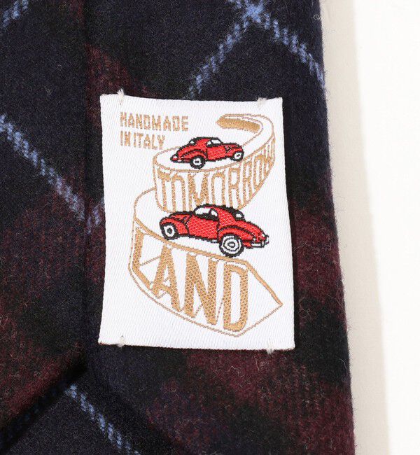 TOMORROWLAND GOODS「TOMORROWLAND MADE IN ITALY ウール チェック ネクタイ」|ネクタイ・蝶ネクタイ|
