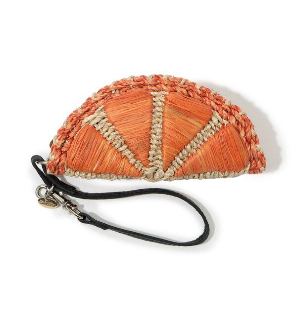 TOMORROWLAND GOODS「a-jolie fruits petit bag」|ポーチ|26 オレンジ系