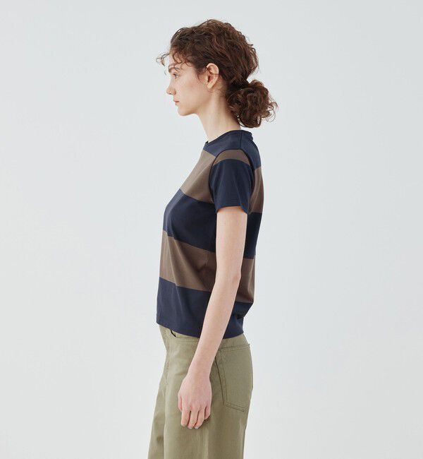 GALERIE VIE「ファインコットン クルーネックTシャツ」|Tシャツ・カットソー|