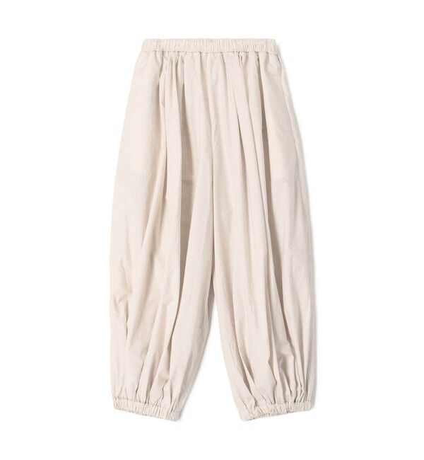 TOMORROWLAND GOODS「HAVERSACK タイプライター バルーンパンツ」|その他|11 ホワイト