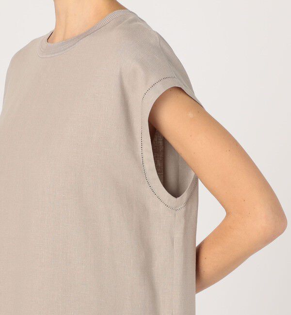 GALERIE VIE「フレンチリネン ノースリーブワンピース」|ワンピース|