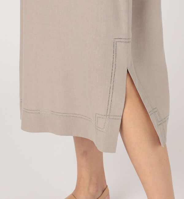 GALERIE VIE「フレンチリネン ノースリーブワンピース」|ワンピース|