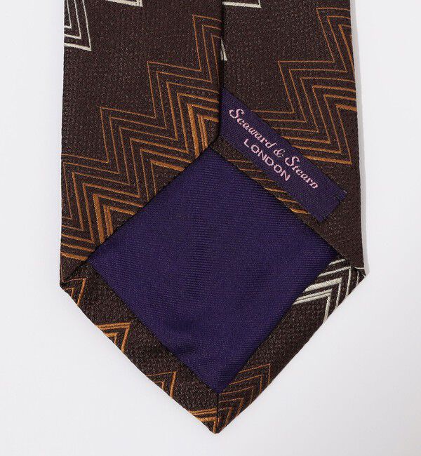 TOMORROWLAND GOODS「Seaward ＆ Stearn シルクジャガードネクタイ」|ネクタイ・蝶ネクタイ|