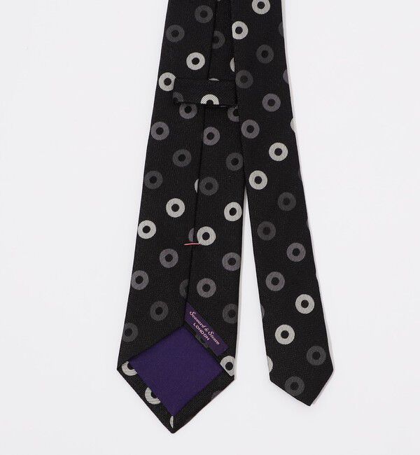 TOMORROWLAND GOODS「Seaward ＆ Stearn シルクジャガード ドット柄ネクタイ」|ネクタイ・蝶ネクタイ|