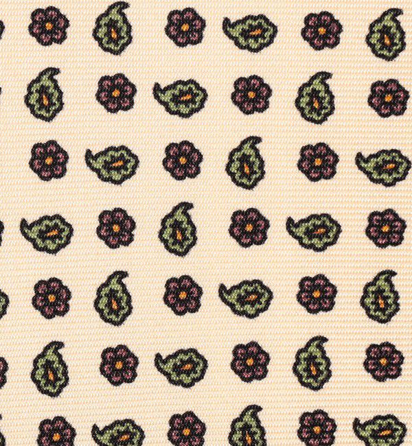 TOMORROWLAND GOODS「ERRICO FORMICOLA シルクプリント 小紋柄ネクタイ」|ネクタイ・蝶ネクタイ|