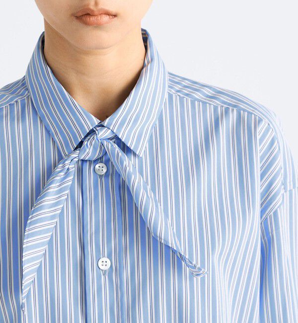 Edition「THOMAS MASON ストライプ タイシャツ」|シャツ・ブラウス|