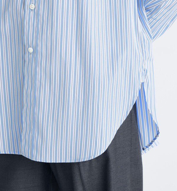 Edition「THOMAS MASON ストライプ タイシャツ」|シャツ・ブラウス|