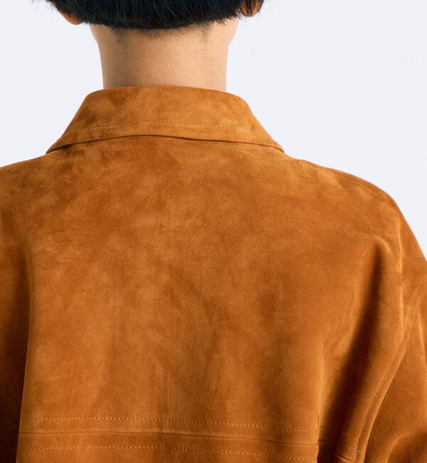 Edition「ゴートスエード カバーオール」|ブルゾン・スタジャン|