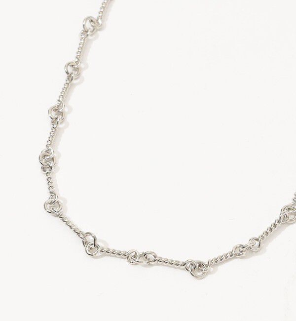 TOMORROWLAND GOODS「LAURA LOMBARDI RICCIO CHAIN シルバーネックレス」|ネックレス|
