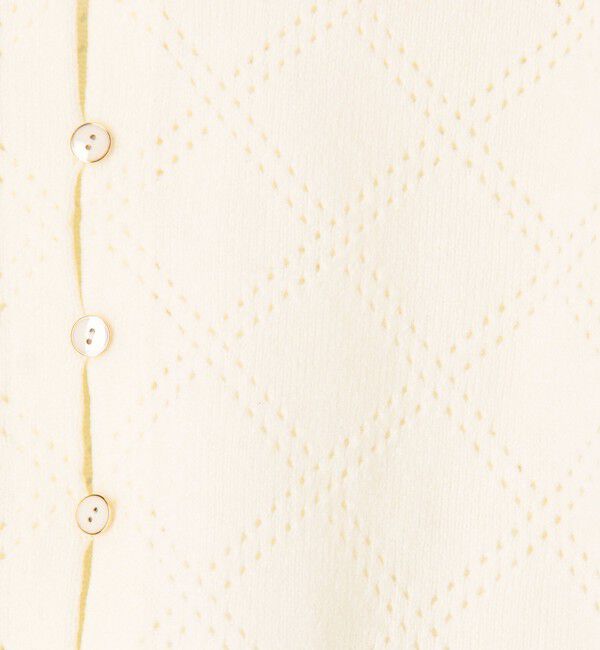 DES PRES「コットンシェニールヤーン カーディガン」|カーディガン|