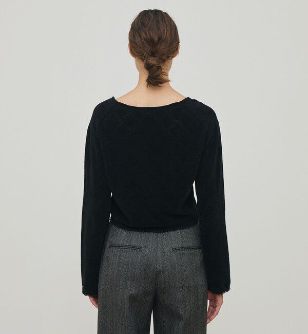 DES PRES「コットンシェニールヤーン カーディガン」|カーディガン|