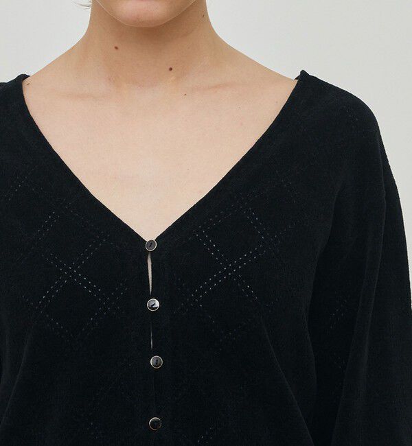 DES PRES「コットンシェニールヤーン カーディガン」|カーディガン|
