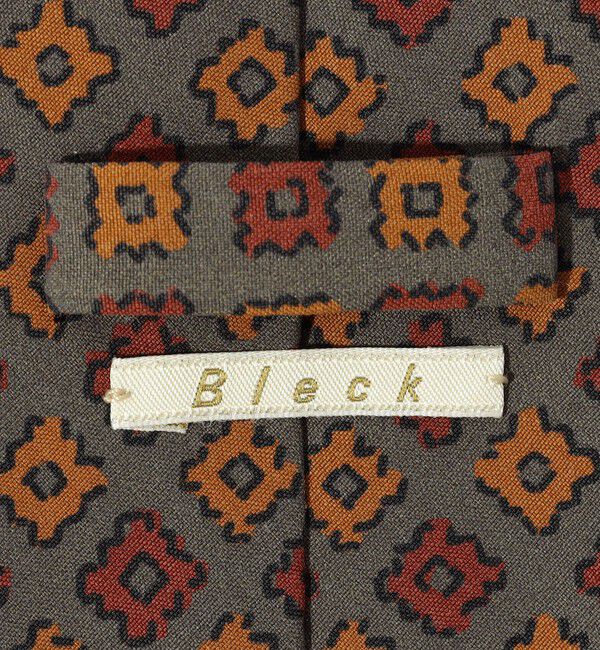 TOMORROWLAND GOODS「Bleck シルクプリント 小紋柄ネクタイ」|ネクタイ・蝶ネクタイ|