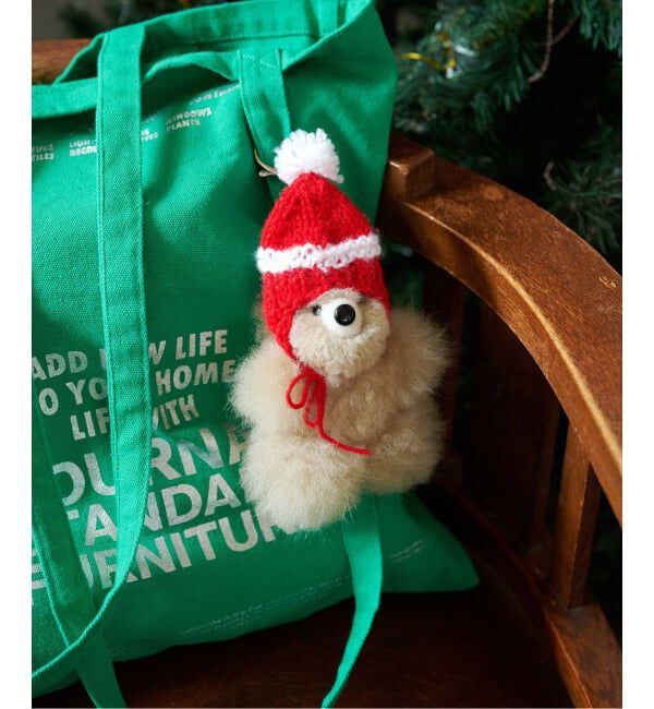 journal standard Furniture「ALPACA BEAR KEY CHAIN　キーホルダー」|キーケース|ベージュ