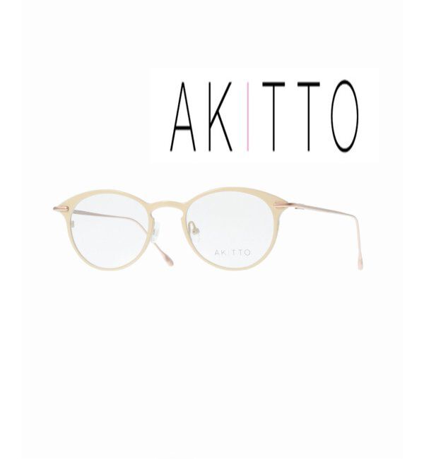 EYETHINK「AKITTO  aco  EH  EX Optical」|メガネ|ベージュ